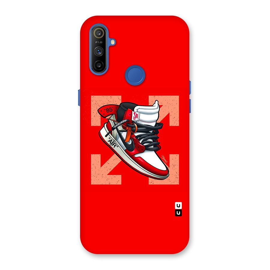 Trendy Air Shoes Back Case for Realme Narzo 10A