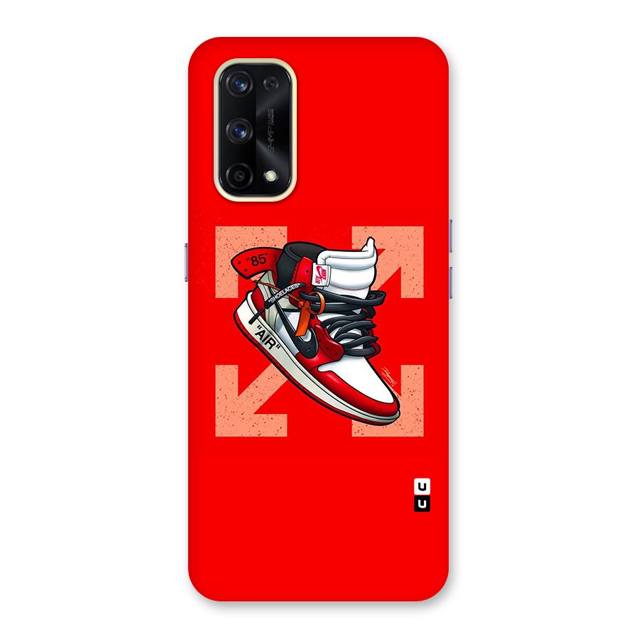 Trendy Air Shoes Glass Back Case for Realme X7 Pro