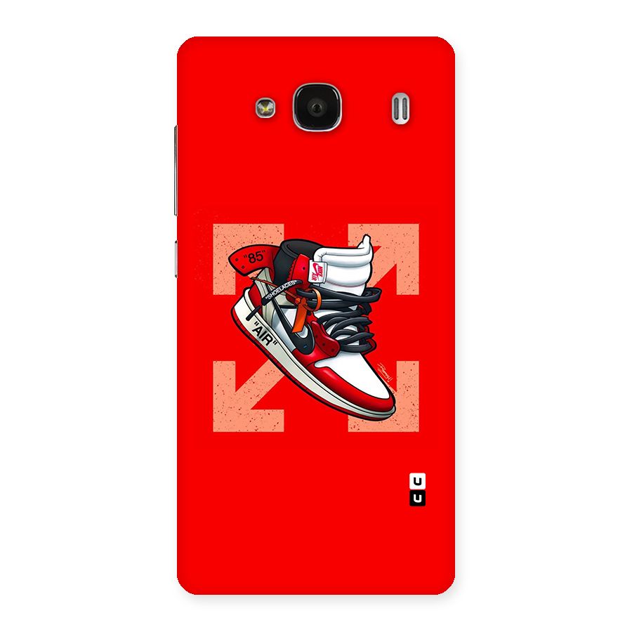 Trendy Air Shoes Back Case for Redmi 2