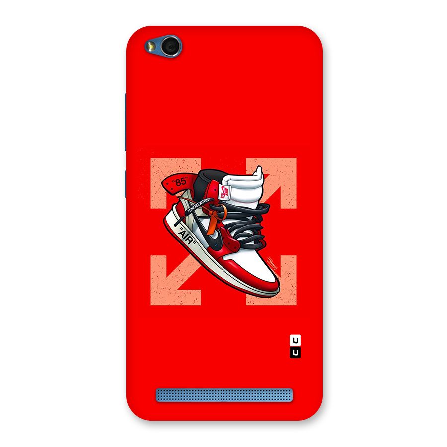 Trendy Air Shoes Back Case for Redmi 5A