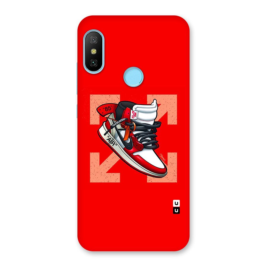 Trendy Air Shoes Back Case for Redmi 6 Pro