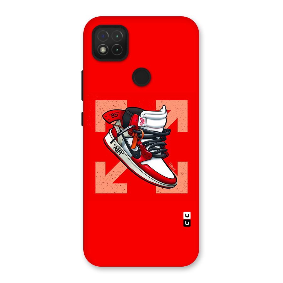 Trendy Air Shoes Back Case for Redmi 9