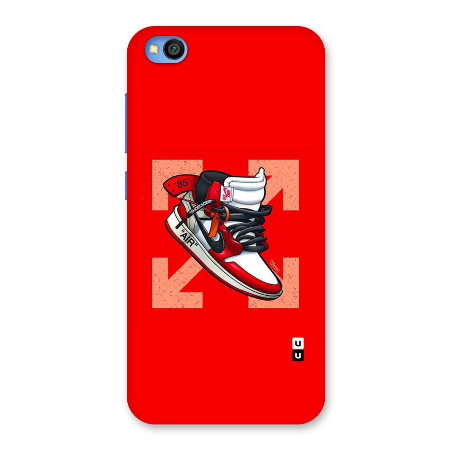 Trendy Air Shoes Back Case for Redmi Go