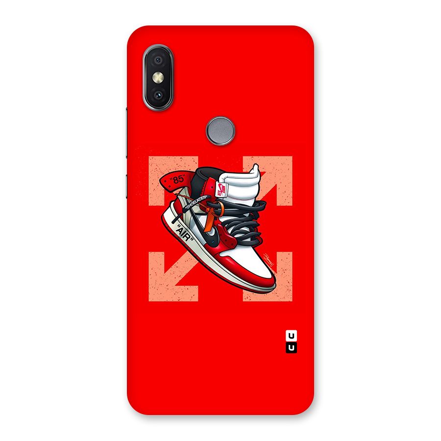 Trendy Air Shoes Back Case for Redmi Y2