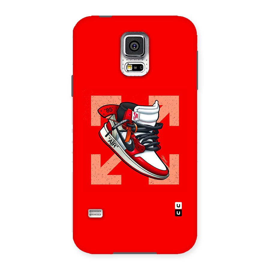 Trendy Air Shoes Back Case for Samsung Galaxy S5