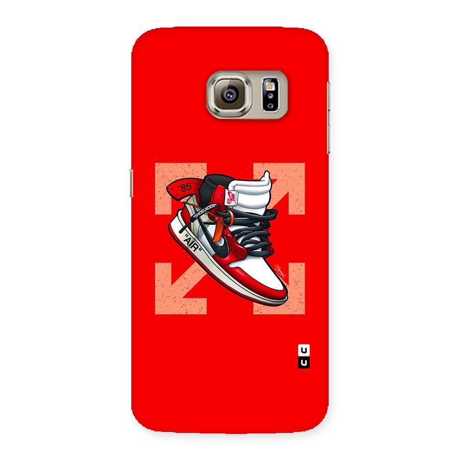 Trendy Air Shoes Back Case for Samsung Galaxy S6 Edge