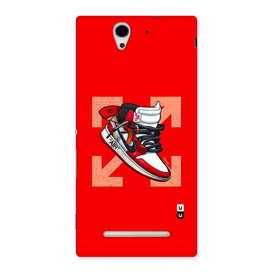 Trendy Air Shoes Back Case for Sony Xperia C3