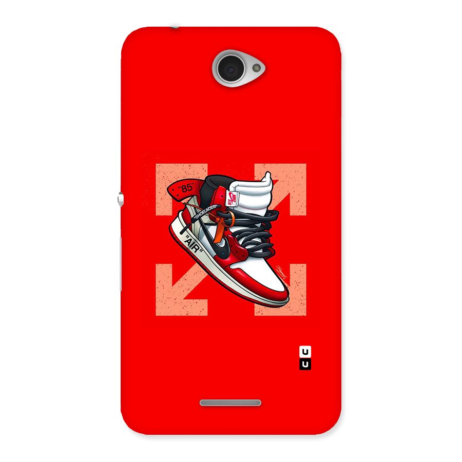 Trendy Air Shoes Back Case for Sony Xperia E4