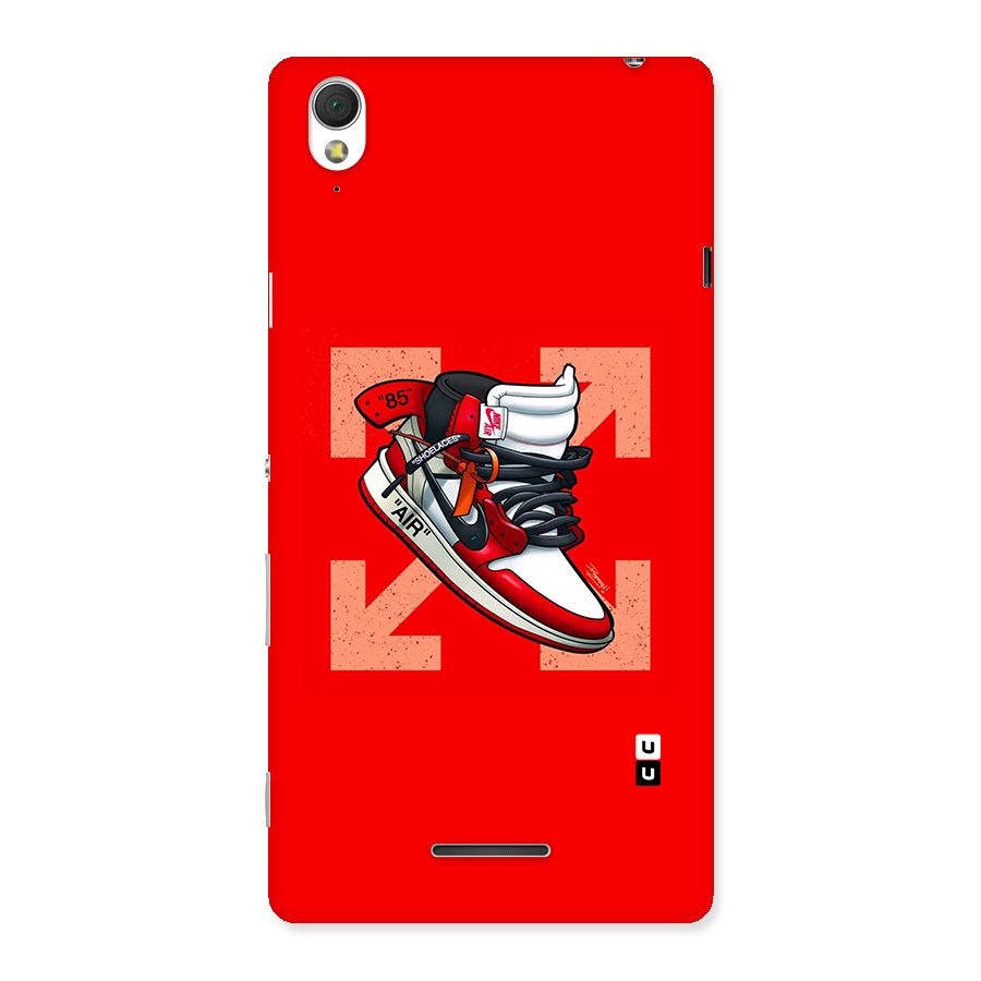 Trendy Air Shoes Back Case for Sony Xperia T3