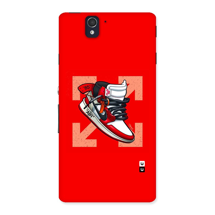 Trendy Air Shoes Back Case for Sony Xperia Z