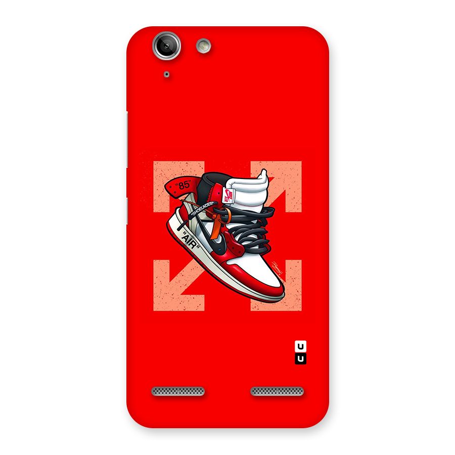 Trendy Air Shoes Back Case for Vibe K5