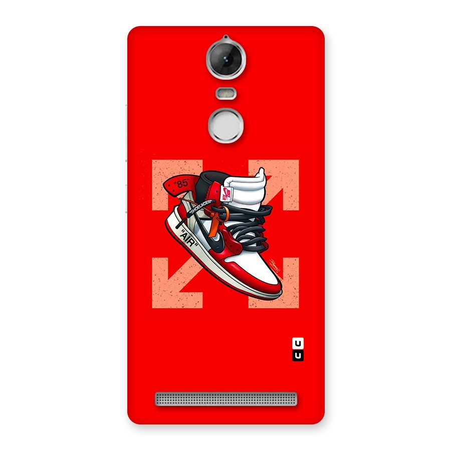 Trendy Air Shoes Back Case for Vibe K5 Note