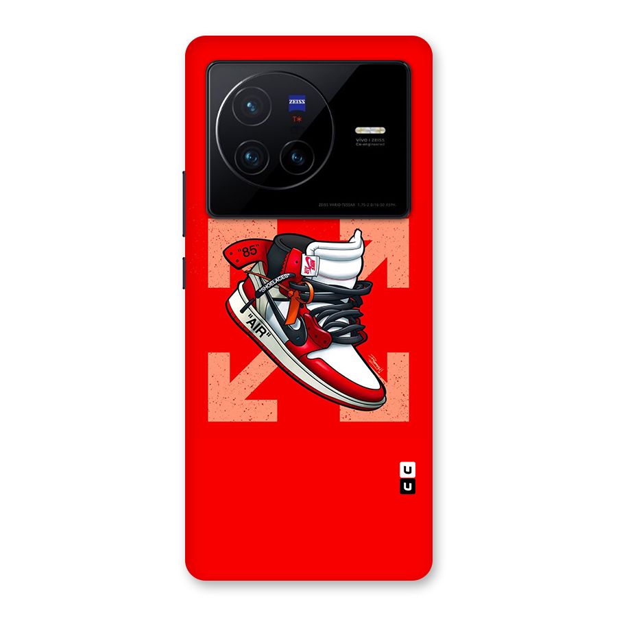 Trendy Air Shoes Back Case for Vivo X80