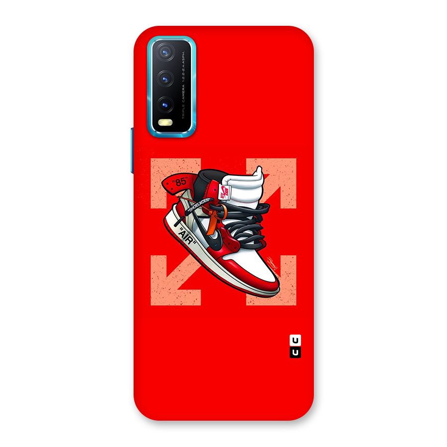 Trendy Air Shoes Back Case for Vivo Y20A