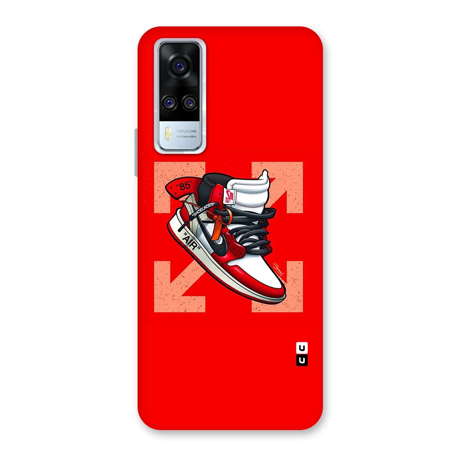 Trendy Air Shoes Back Case for Vivo Y31