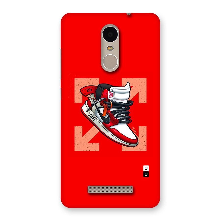 Trendy Air Shoes Back Case for Xiaomi Redmi Note 3