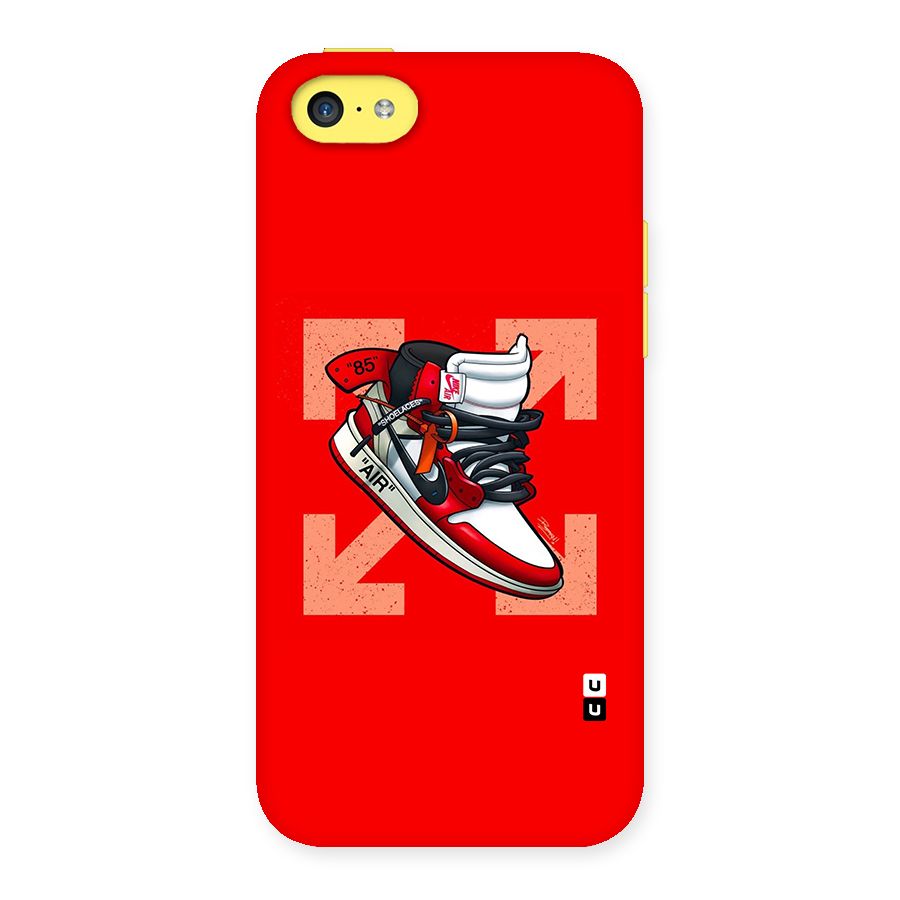 Trendy Air Shoes Back Case for iPhone 5C