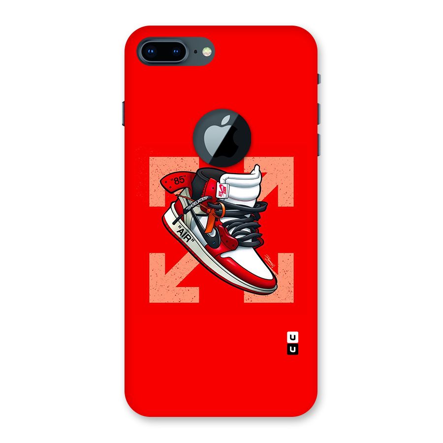 Trendy Air Shoes Back Case for iPhone 7 Plus Logo Cut