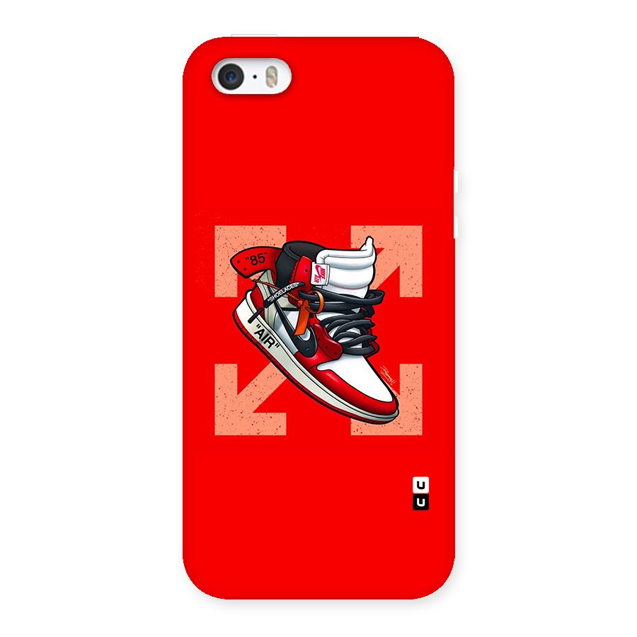 Trendy Air Shoes Back Case for iPhone SE