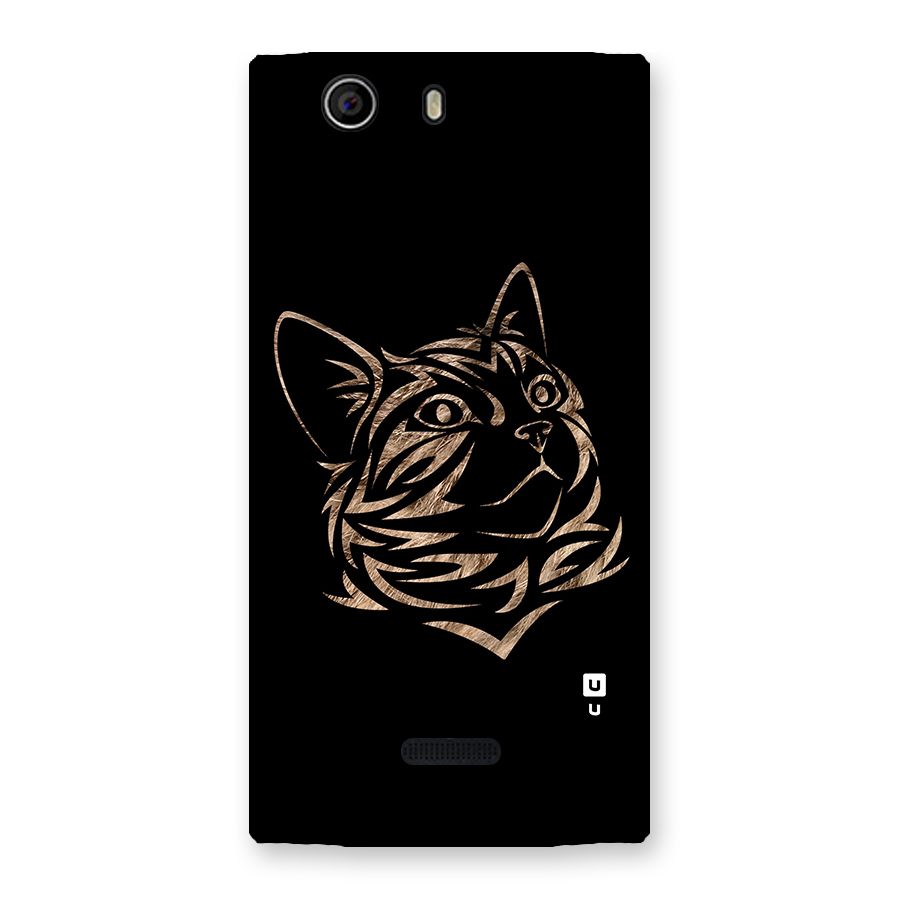 Tribal Cat Back Case for Canvas Nitro 2 E311