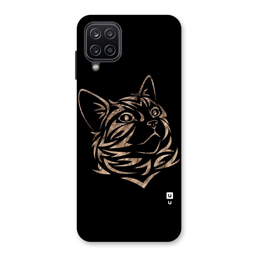 Tribal Cat Back Case for Galaxy A12