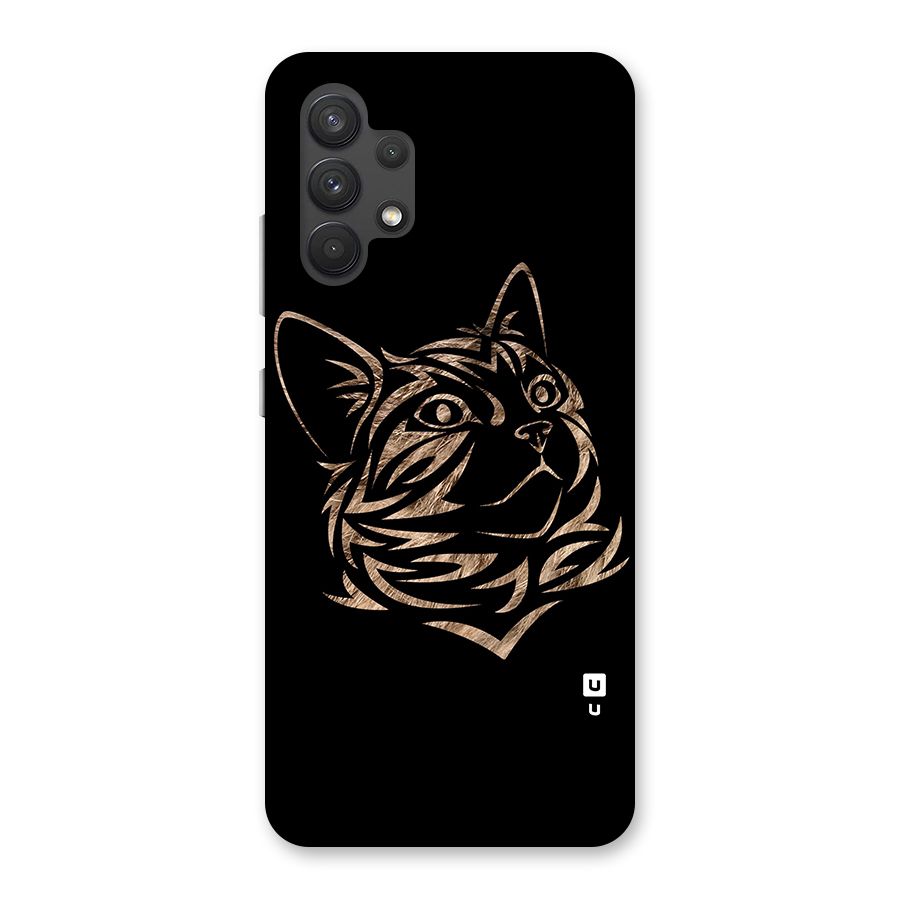 Tribal Cat Back Case for Galaxy A32