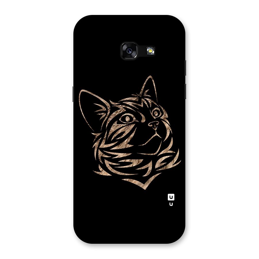 Tribal Cat Back Case for Galaxy A5 2017