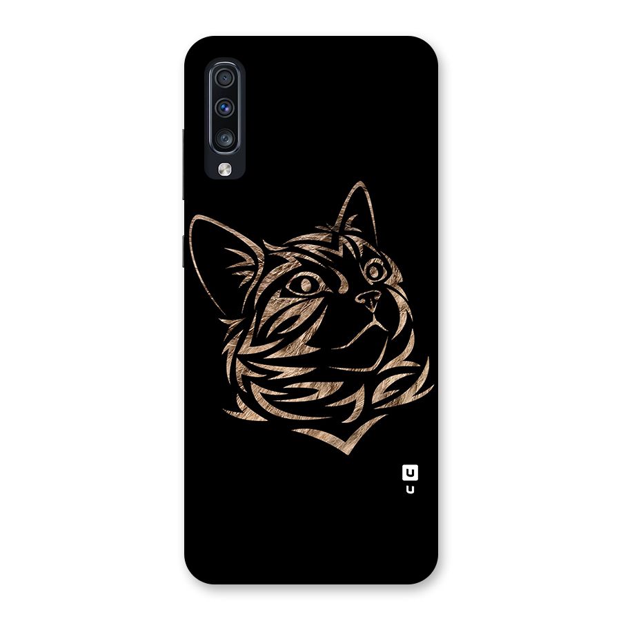 Tribal Cat Back Case for Galaxy A70