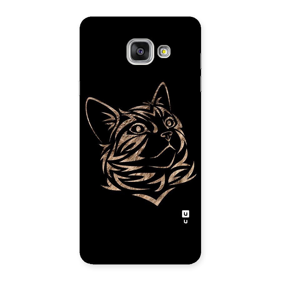 Tribal Cat Back Case for Galaxy A7 2016