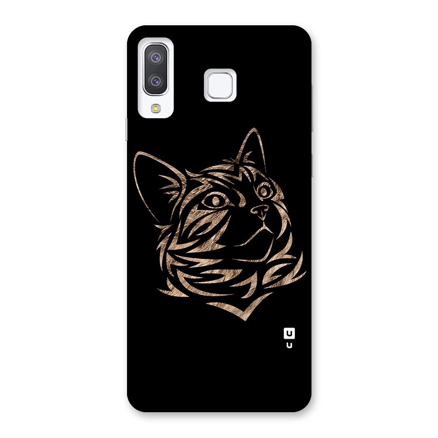 Tribal Cat Back Case for Galaxy A8 Star