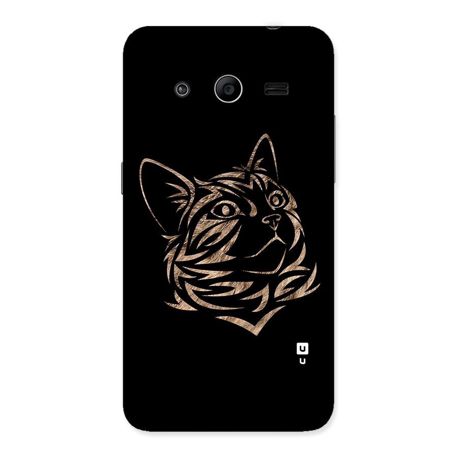 Tribal Cat Back Case for Galaxy Core 2