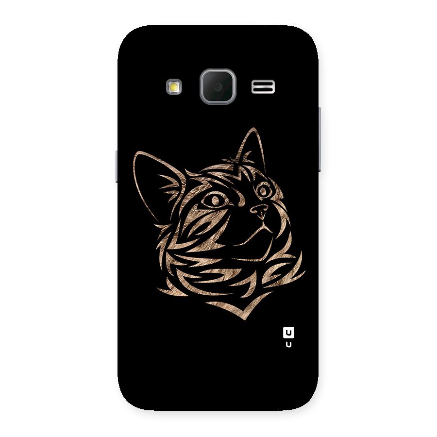 Tribal Cat Back Case for Galaxy Core Prime
