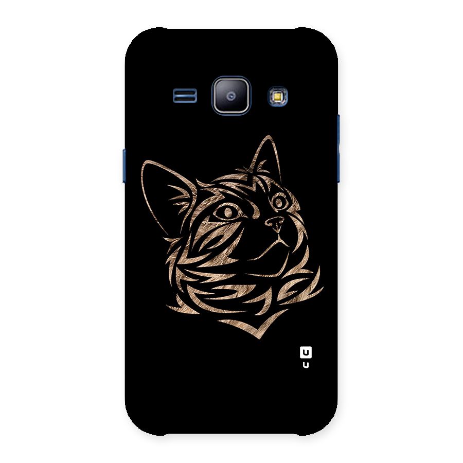 Tribal Cat Back Case for Galaxy J1