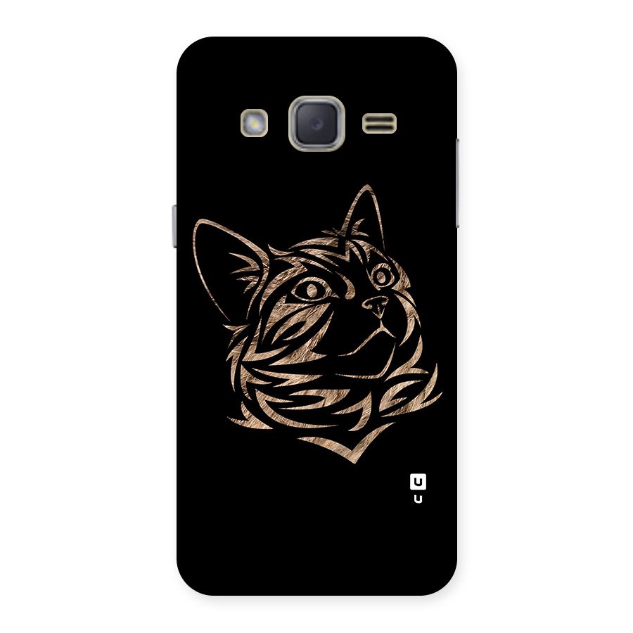 Tribal Cat Back Case for Galaxy J2