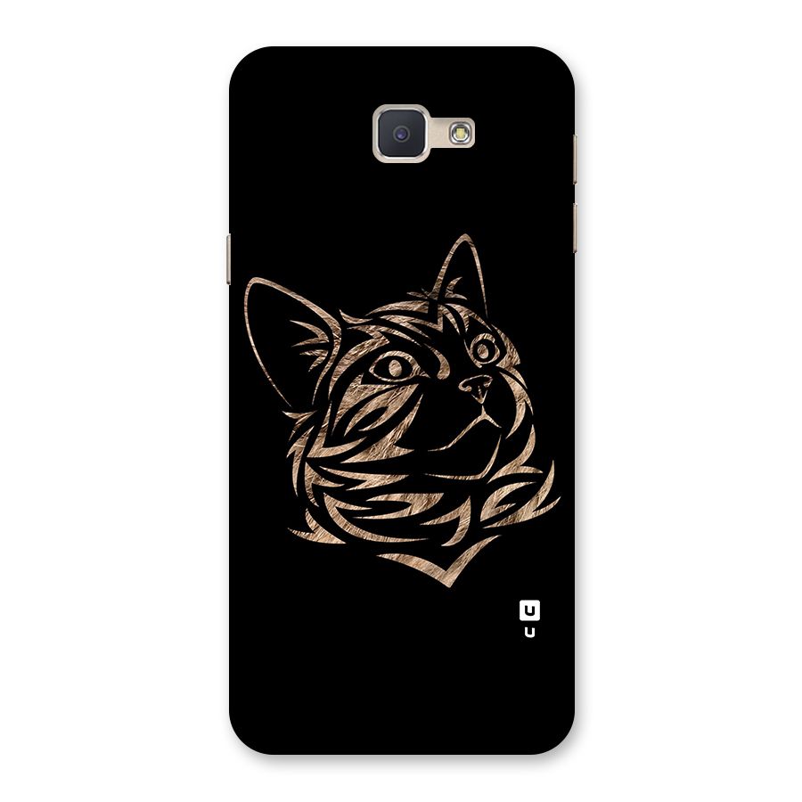 Tribal Cat Back Case for Galaxy J5 Prime