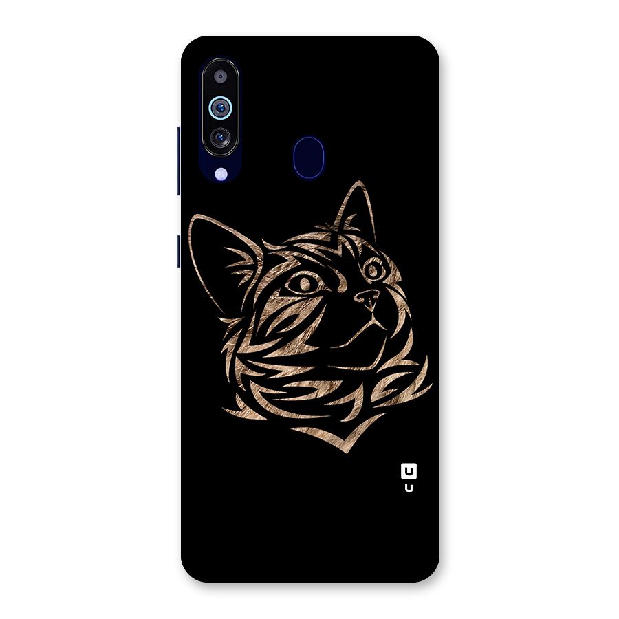 Tribal Cat Back Case for Galaxy M40