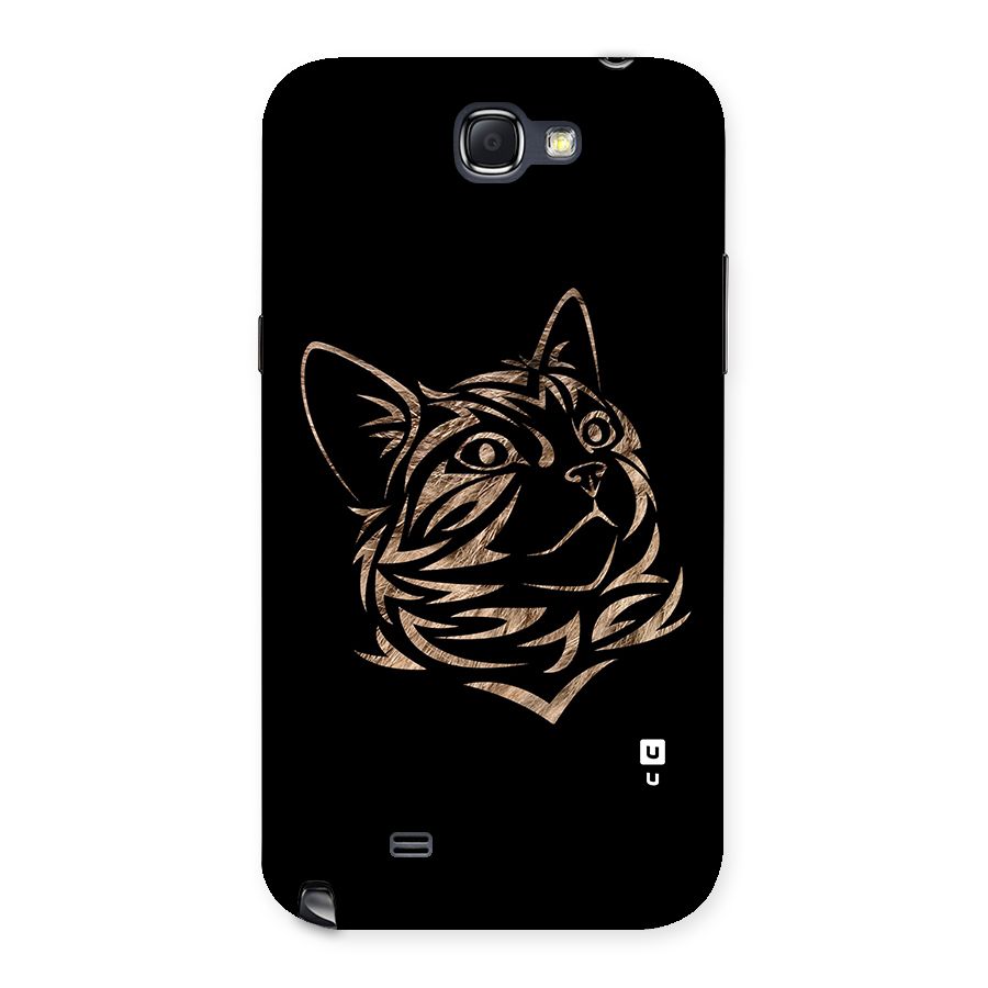 Tribal Cat Back Case for Galaxy Note 2