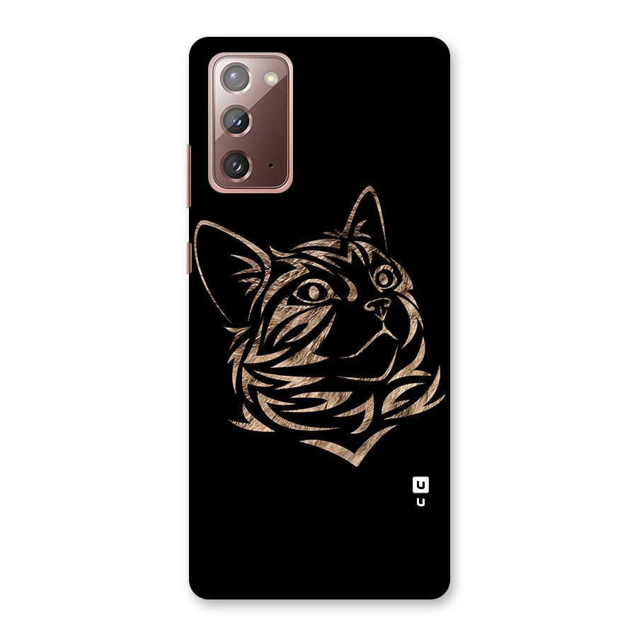 Tribal Cat Back Case for Galaxy Note 20