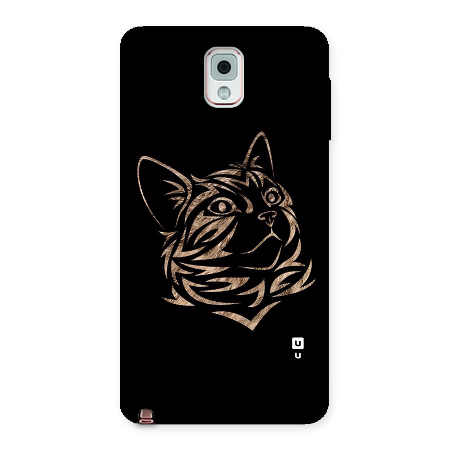 Tribal Cat Back Case for Galaxy Note 3