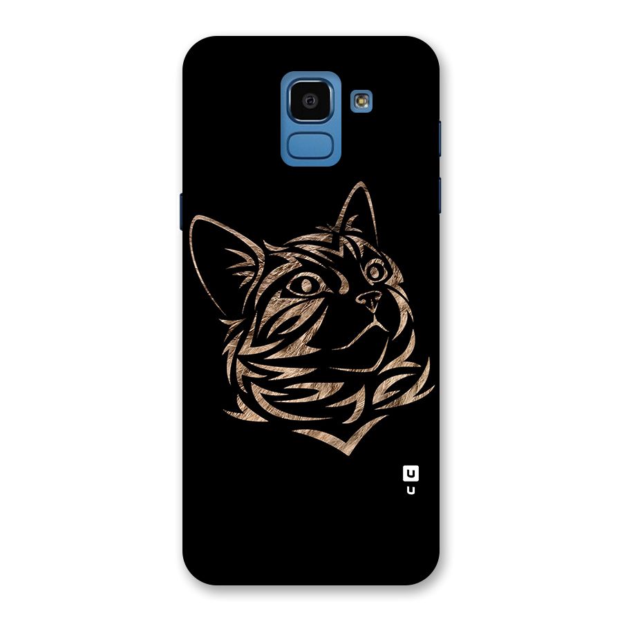 Tribal Cat Back Case for Galaxy On6
