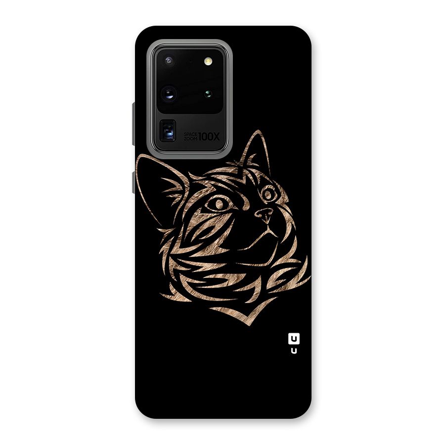 Tribal Cat Back Case for Galaxy S20 Ultra