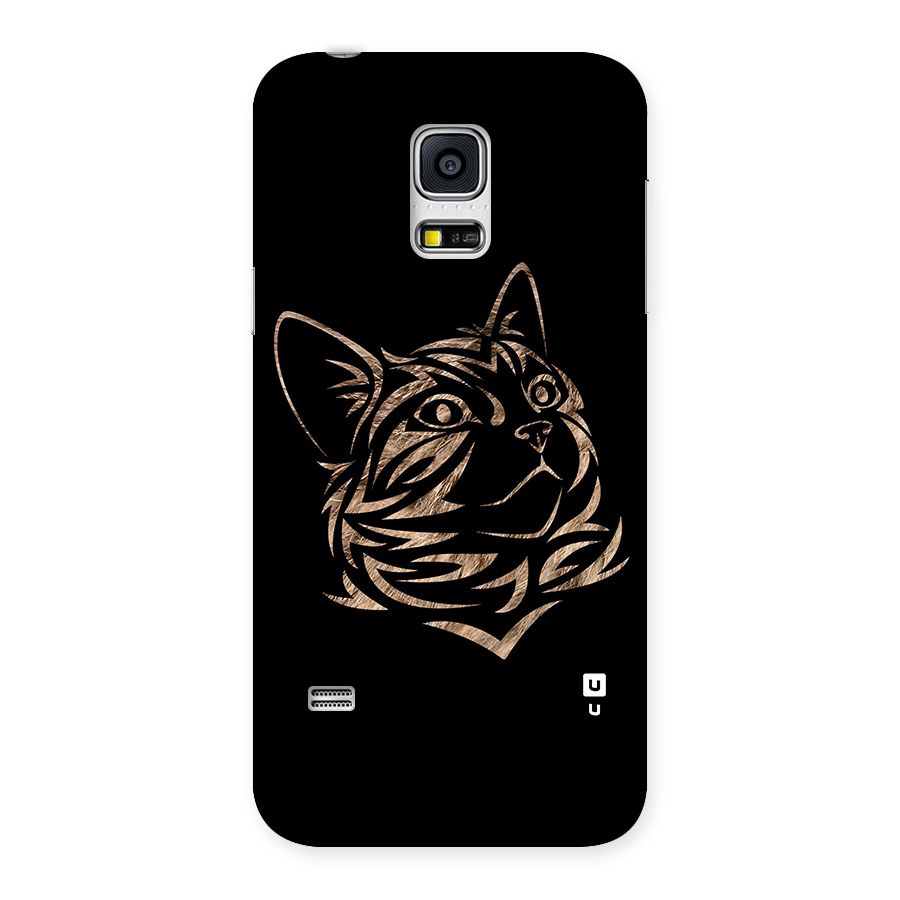 Tribal Cat Back Case for Galaxy S5 Mini