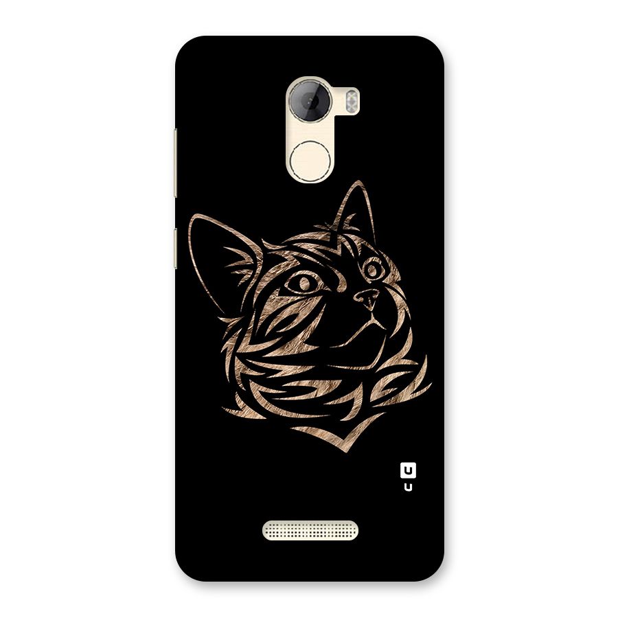 Tribal Cat Back Case for Gionee A1 LIte