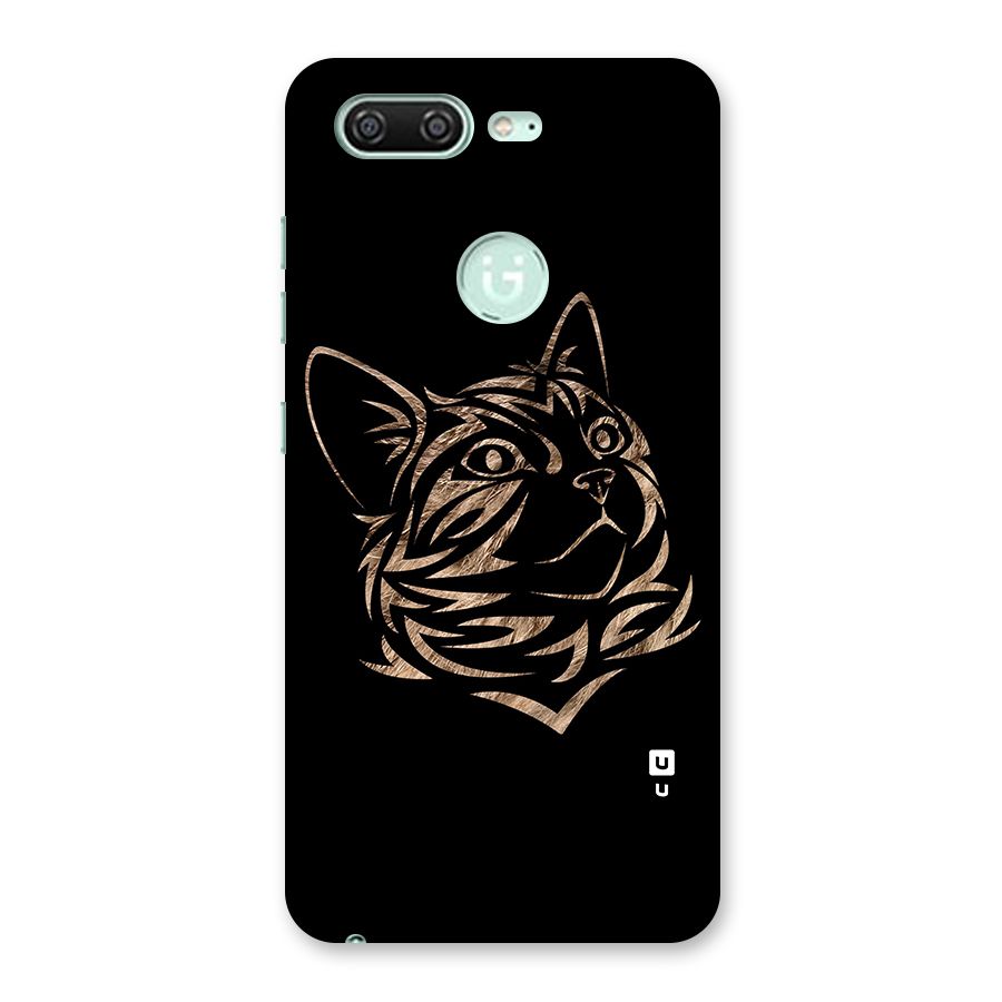 Tribal Cat Back Case for Gionee S10