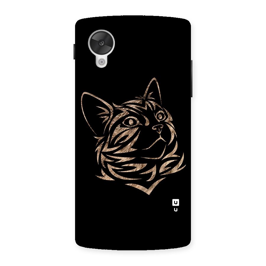 Tribal Cat Back Case for Google Nexsus 5