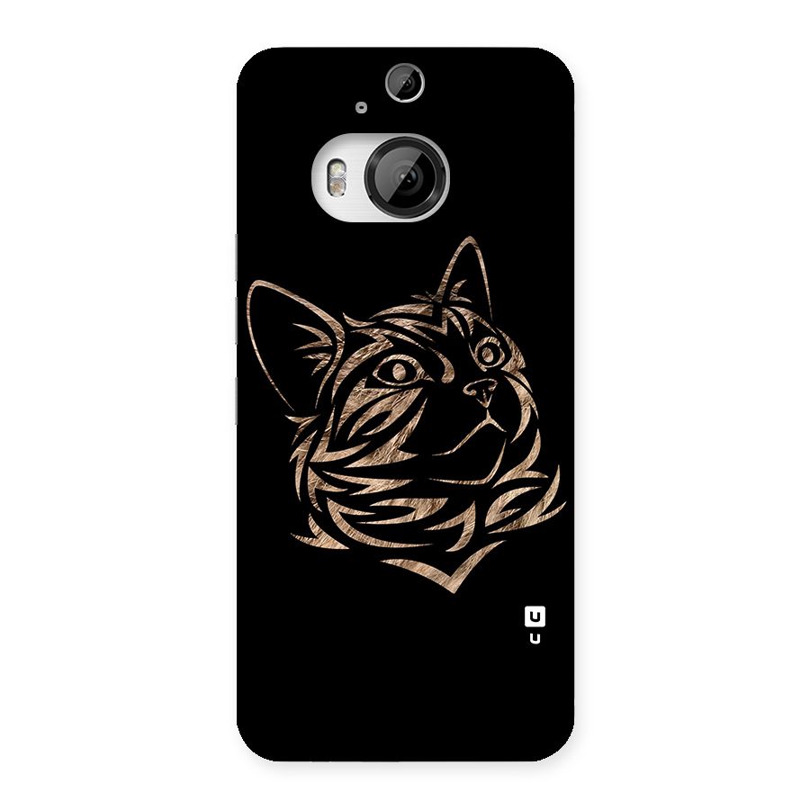 Tribal Cat Back Case for HTC One M9 Plus