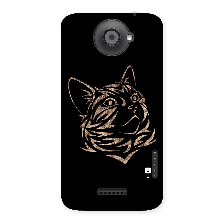 Tribal Cat Back Case for HTC One X