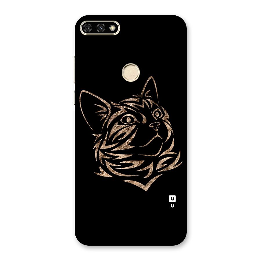 Tribal Cat Back Case for Honor 7A