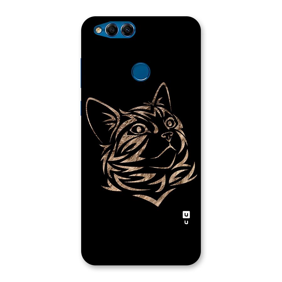 Tribal Cat Back Case for Honor 7X