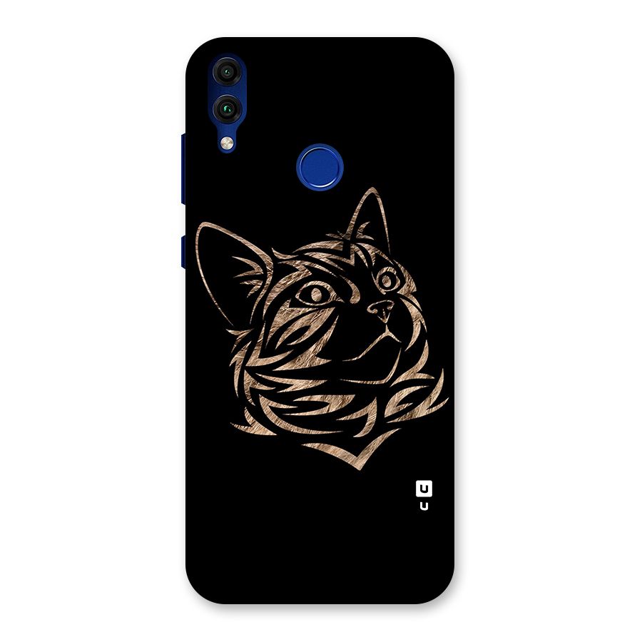Tribal Cat Back Case for Honor 8C